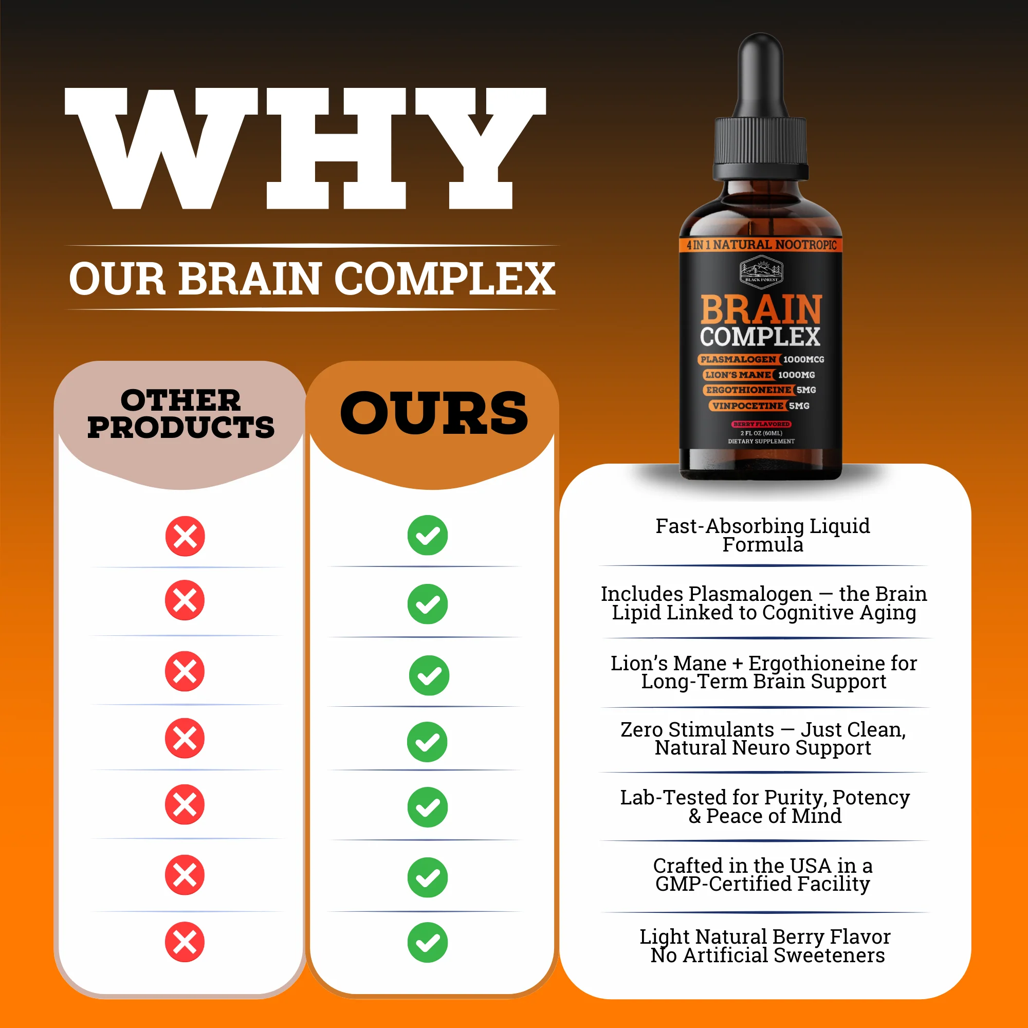Brain Complex (4-IN-1 Natural Nootropic) - Image 6