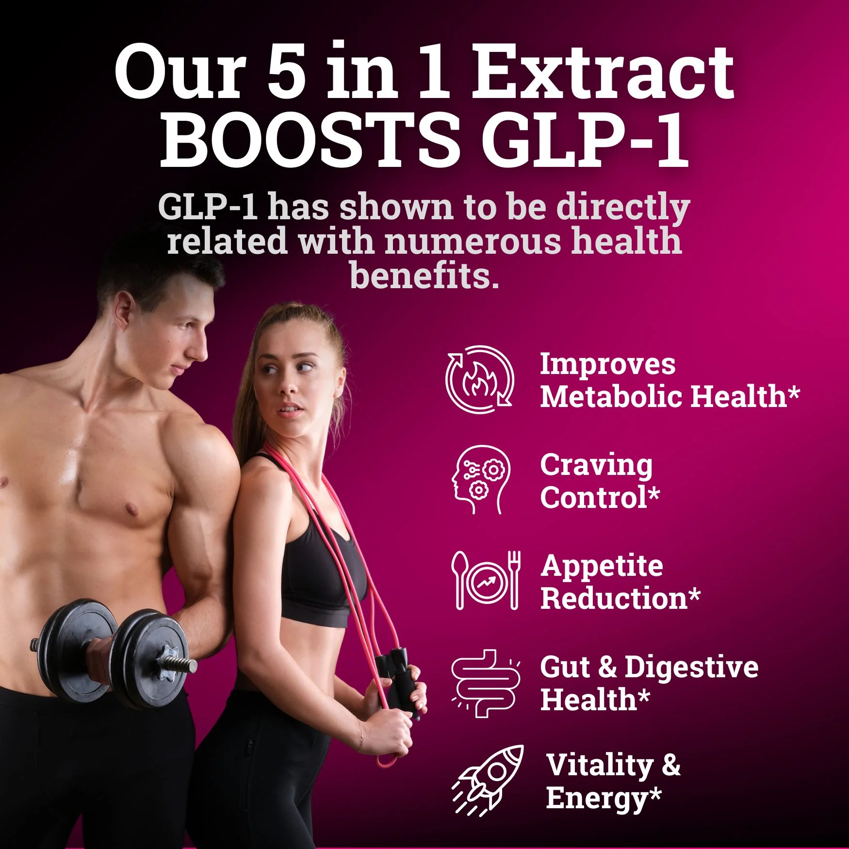 GLP-1 5-IN-1 Support 3260 MG | Ozempic's Killer - Image 3