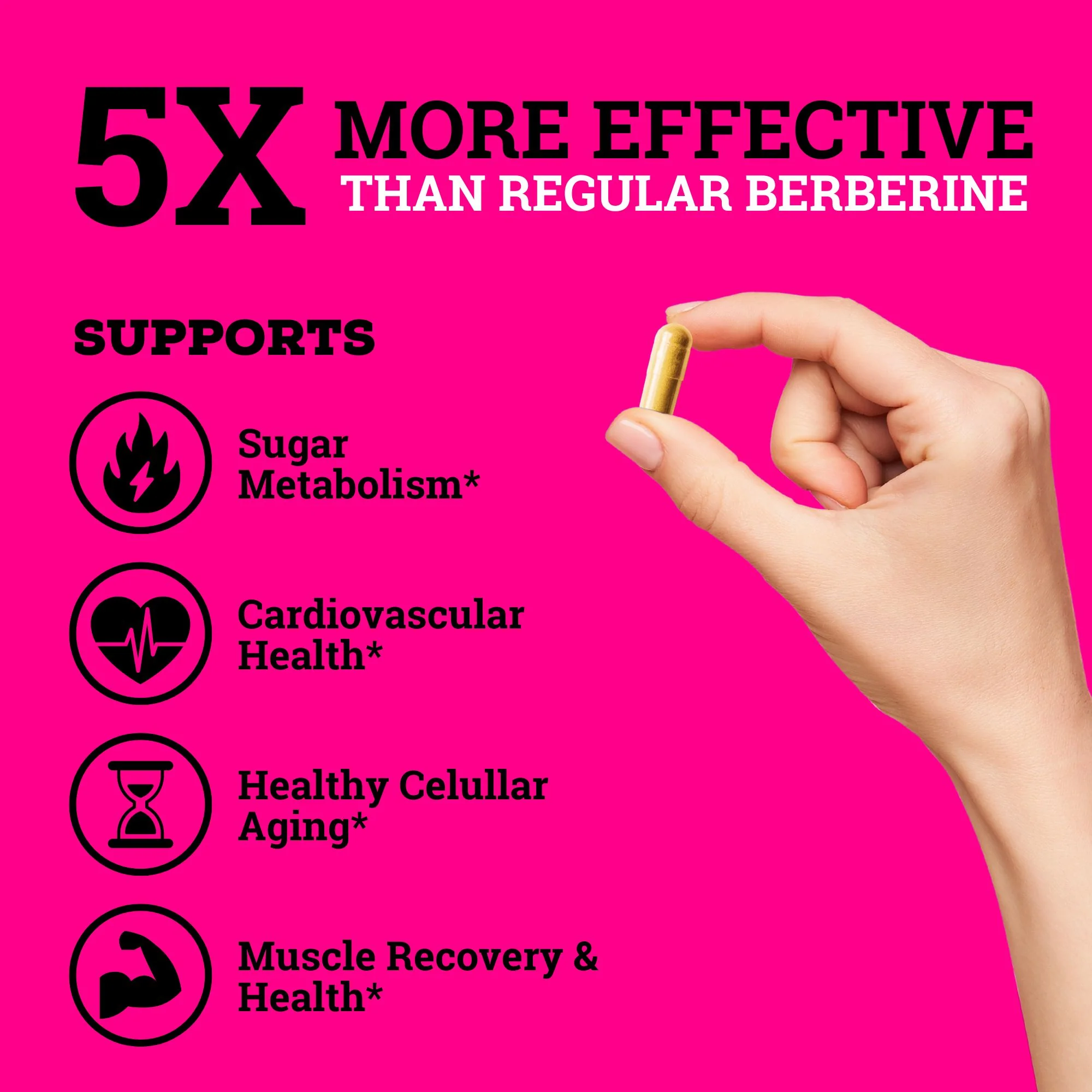 5x Berberine™ (Dihydroberberine) Enhanced with Ceylon Cinnamon - Image 4