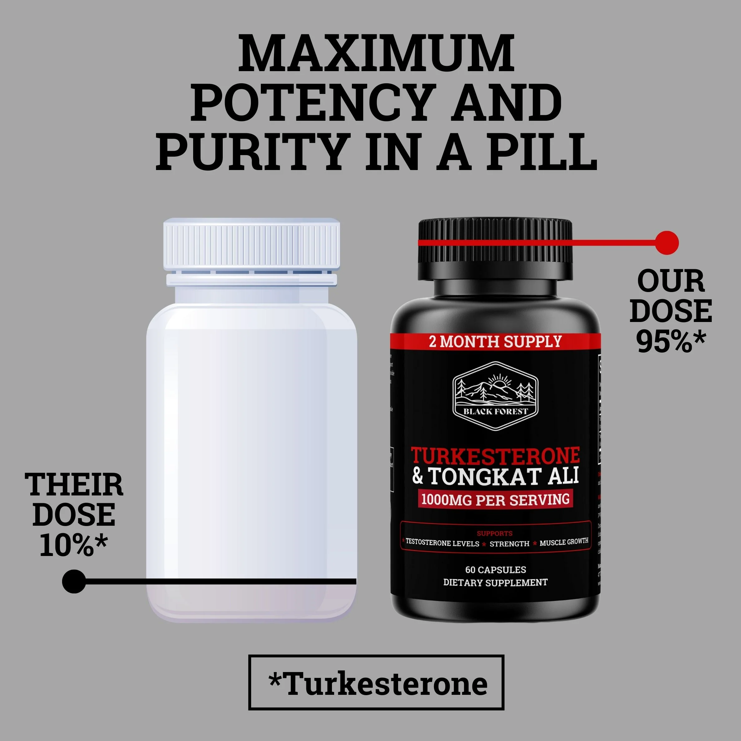 Turkesterone & Tongkat Ali | 1000MG | (Max Purity) - Image 4
